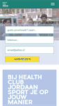Mobile Screenshot of healthclubjordaan.nl